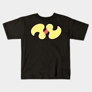 Kissing Ducks Kids T-Shirt